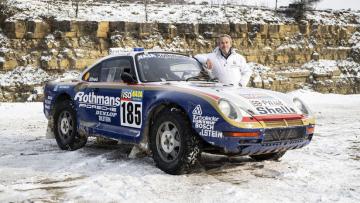 Jacky Ickx y Porsche 959 Dakar